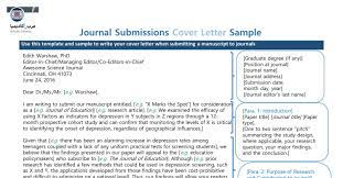 Cover letter for journal submission sample pdf. Journal Submissions Cover Letter Sample Pdf Docdroid
