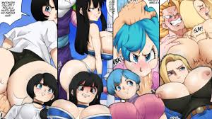 Chichi and Bulma organize a sex tournament to fuck all the Z warriors