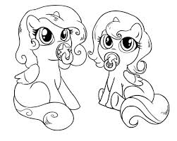 But not only that, she's very very sweet. My Little Pony Cute Baby Ponies Coloring Page My Little Pony Coloring Pages