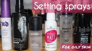 6 Makeup Setting Sprays For Oily Skin Breakups2makeup Youtube