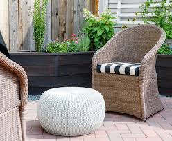 Adding Wicker To Our Backyard Patio Wicker Patio Furniture Backyard Patio Outdoor Furniture