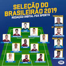 Marinho, do santos, e weverton, do palmeiras, foram as únicas unanimidades. Eis A Selecao Do Brasileirao 2019 Fox Sports Brasil Facebook