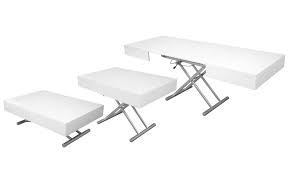 Ce modèle de table basse relevable lg lesmo est réalisée avec des matériaux de haute qualité et elle peut donc être utilisée tous les jours sans problème: Table Basse Extensible Blanche