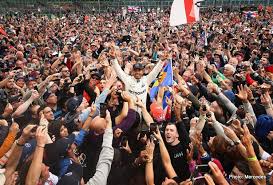 Lewis hamilton was visibly emotional as he paid tribute to fans at the british grand prix. Pringle A Full Silverstone Crowd Is Absolutely On The Table