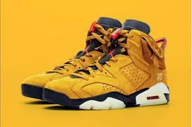 The air jordan 4 retro cactus is the product of travis scott's collaboration with nike made as a nod to travis scott's hometown, houston. Travis Scotts Air Jordan 6 Rumored To Release In Yellow Colorway Air Jordans Jordan 6 Jordans