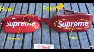 I bought my lil brother some fake supreme bag for 10 dollars here in the philippines and it's exactly like the legit bag. Real Vs Fake Louis Vuitton X Sepreme Bumbag Beltbag Detail Review Youtube