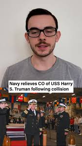 Navy relieves CO of USS Harry S. Truman following collision, #navy  #aircraftcarrier #sailors #captain #military #defense #troops #veterans