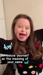 Hi I’m Grace Key owner of candidly kind. I can do anything! #downsyndrome  #onthisday