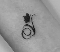 When words are just too much, . V Letter Tattoo Designs 20 Trending Options In 2021
