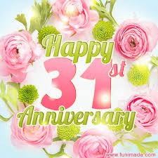 Happy 31st Anniversary GIFs | Funimada.com