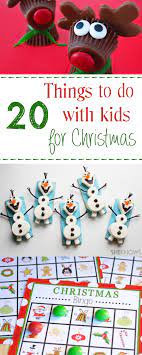 With every christmas that arrives it awakens a green faced charac. 25 Fun Christmas Activities For Kids Crazy Little Projects