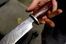 The forged in fire chef and the knife has a clean straight ground blade as it's intended to be used as a multipurpose kitchen knife doing all that slicing and dicing just fine. Nerves Of Steel Greeley Knife Maker Does Well On Reality Show Forged In Fire Greeley Tribune
