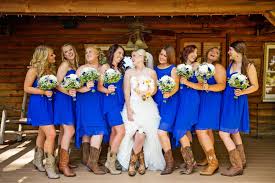 Rustic Country Wedding At Lake Oak Meadows Blue Country Weddings Country Wedding Dresses Rustic Bridesmaid Dresses