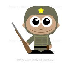 When dry, apply a generous amount of prid and then cover with clean bandage or gauze. How To Draw A Soldier Ready To Serve The Country