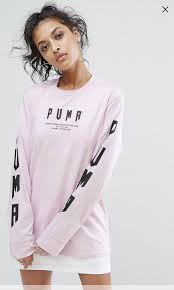 Uk6 Puma Oversized Long Sleeve T Shirt Women S Fashion Clothes Tops On Carousell Oversized shirts are usually really comfortable and great for lounging around all day. uk6 puma oversized long sleeve t shirt