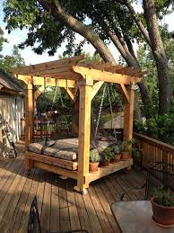 Pin By Eric Spring On Almost Done Casa Bed Outdoor Porch Bed Outdoor Bed Swing Outdoor Beds