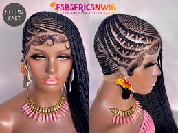 Short Full Lace Braid Wigs