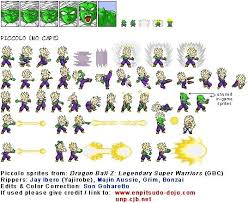 Cell (legendary super warriors) (edited sprites) cursor set by cockyroaches. Sprite Skins On The Duck Ssj Piccolo