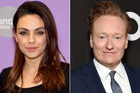 Not only that, the show host credits the animated series with saving his entire professional career! Mila Kunis Ran Into Conan O Brien While Lighting Fireworks People Com