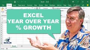 Your monthly data for the period you're examining, and the same information for the period recorded 12 months prior. Learn Excel Year Over Year Growth Podcast 2152 Youtube