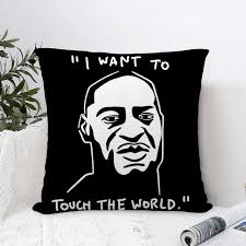 Luxury George F-Floyd Pillow Case Plush Fabric Soft Pillowcase Double Sided  Print Sofa Cushion Cover Throw Pillow Cover