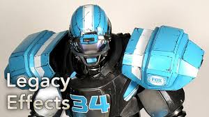 The fox robot is an icon and could kick your ass. Fox Sports Cleatus Robot Behind The Scenes Legacy Effects Youtube