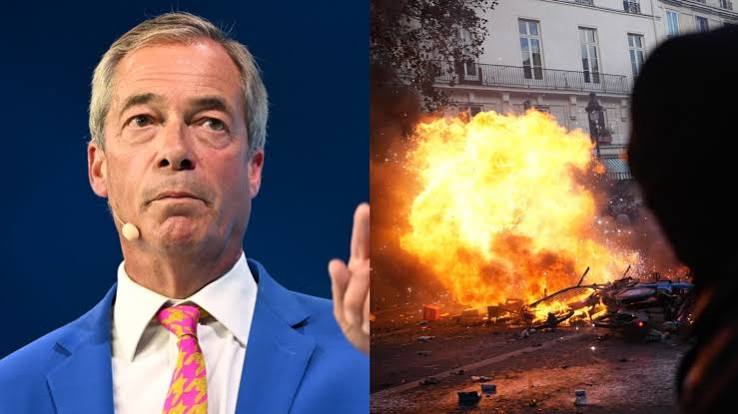 Reform UK Leader Nigel Farage says he hopes the British Army would be called in if London sees similar riots to those in France. | News24 | Facebook