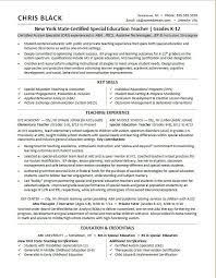 Teacher Resume Sample Monster Com