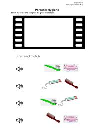 A collection of downloadable worksheets, exercises and activities to teach personal hygiene, shared by english language teachers. Personal Hygiene Online Pdf Worksheet