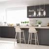 White and gray kitchen decor ideas. 1
