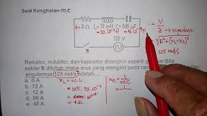 Tutorial Rangkaian Rlc 2 Menghitung Kuat Arus Pada Rangkaian Rlc Youtube
