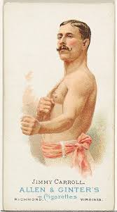 Edit your search or learn more. Jimmy Carroll Pugilist From World S Champions Series 1 N28 For Allen Ginter Cigarettes