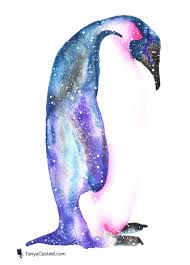 Penguin Cosmic Animal Meaning Medicine Magic Penguin Watercolor Animal Art Animal Symbolism