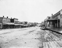 Castlemaine Australia 1800s Mostyn St Facing West Victoria Australia Melbourne Suburbs Colonial Life