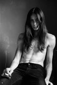 Black And White Cigarrette Long Hair Male Model Michael Tintiuc Model Favim Com 103708 Long Hair Styles Men Long Hair Styles Long Hair Male Model