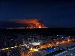 I can see a big steam explosion certainly, but nothing anywhere near the yields these things are the chernobyl reactor contained 190,000 kg of uo2 fuel and corium has a total energy (chemical. Forest Fires Rage Near Chernobyl Nuclear Plant Voice Of America English