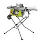 15 Amp 10-inch Expanded Capacity Table Saw With Rolling Stand RTS23 Ryobi