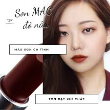 Son MAC Modern Temptress Đỏ Nâu