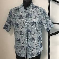 Reyn Spooner Tailored Fit Hawaiian Shirt S