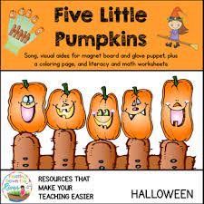 If you looking for 5 little pumpkins sitting on a gate coloring page five little pumpkins book printable halloween pinterest and you feel this is useful, you must share this image to your friends. Five Little Pumpkins Coloring Worksheets Teaching Resources Tpt