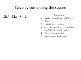 Integration by completing the square. How To S Wiki 88 How To Complete The Square With A Coefficient