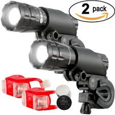 Bright Eyes Aircraft Aluminium Waterproof 300 Lumen Led Bike Light Set Headlight Taillight 2 Pack Bike Lights Led Bike Lights Bike Headlight