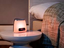 The blue light of television and computers are supposed to make sleep more restless, but a more curated light and sound can have a much better. Ihome Dream Mini Izbt7 Bluetooth Bedside Sleep Therapy Machine With Sound Therapy Light Therapy And Dual Alarm