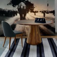 table ronde en bois avec pied central miyagi diotti com table ronde bois table ronde cuisine table salle a manger