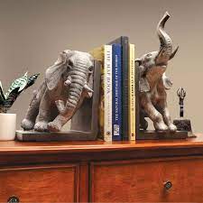 Jumbo Elephant Bookends Elephant Bookends Ancient Symbols Bookends