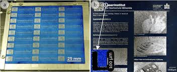 Ein linienraster erzeugt ein lineares punktmuster. Abb 9 Entschichten Si3n4 Eines 6 Silizium Wafers Linien 30 Âµm Download Scientific Diagram