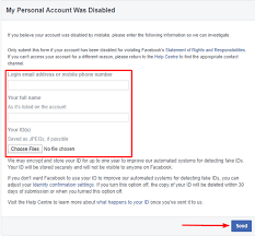 Tap one of the account recovery options at the top of the page: How To Recover Deleted Facebook Account Know Basic Steps