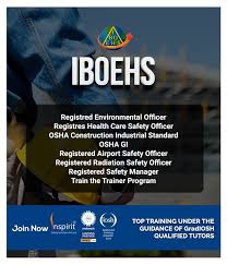 Join The Most Demanded Iboehs Accredited Health Safety Course To Become A Competent Health And Safety Prof Health And Safety Safety Courses Train The Trainer