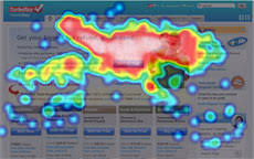 Résultat de recherche d'images pour "website heatmap"