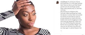 Nicole Thea, célèbre youtubeuse britannique, décède à 24 ans, enceinte de  huit mois